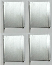 4x Ikea Handle Handles Angled Aluminum Part # 114311