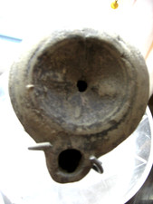 LAMPE A HUILE ANTIQUE  ROMAINE