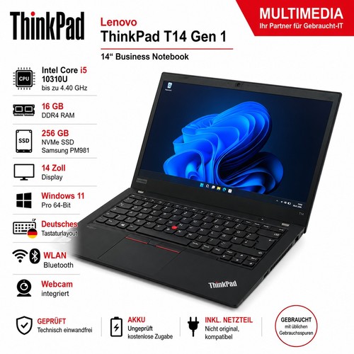 Lenovo thinkpad t14 - gen, 1