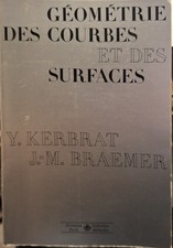 Kerbrat/Brasserie – Géométrie des courbes et surfaces – Hermann 1976 – Méthodes