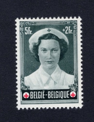 Belgique 1952 n 917 croix - belgique, :