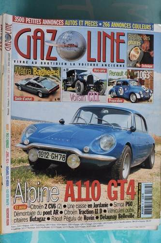 Revue gazoline matra - revue,