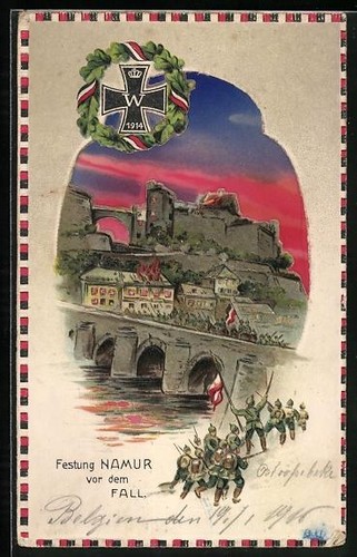 Namur forteresse avant la - namur,,