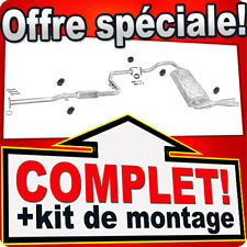 Ligne pot d'échappement pour HONDA CIVIC CRX 1.6 1989-1991 système