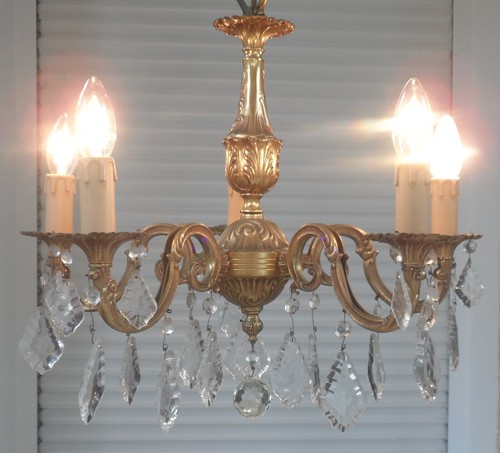 Lustre ancien éclairages - 5,