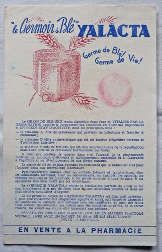 Buvard germoir à blé - buvard,