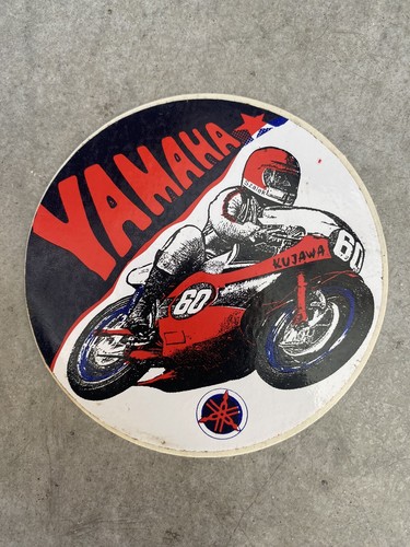 Autocollant yamaha vintage