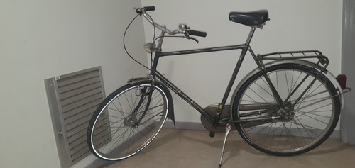 Vélo ville vintage noir 1 - vélo,