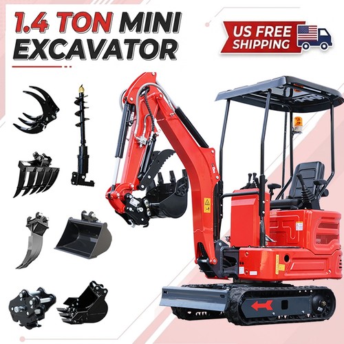 Ton mini excavator - mini, kubota