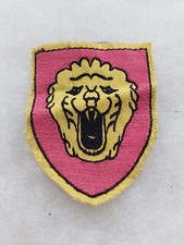 Un insigne tissu militaire