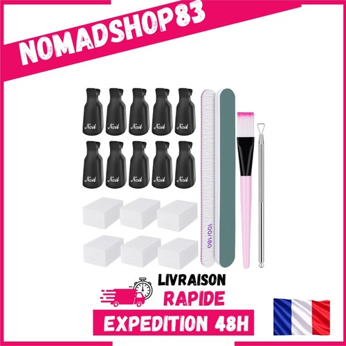 Kit dépose vernis gel - , 10