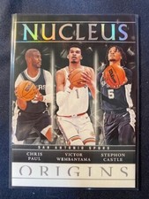 2024 Origins Nucleus #17 Paul, Wembanyama, Castle San Antonio Spurs