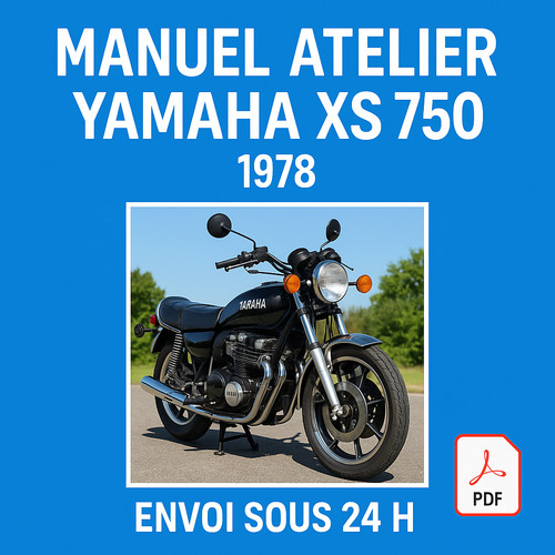 Manuel atelier yamaha - manuel, xs
