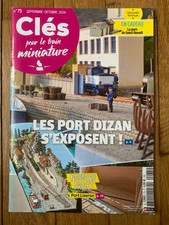 Revue Clés pour le train miniature n°75, 09-10/2024 - Port Dizan - port Liseron