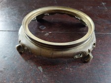 SOCLE EN BRONZE DE VASE CHINOIS ANCIEN XIXeS ANCIENT CHINESE PORCELAIN DIAM 11,8