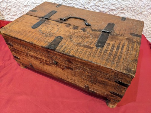 Ancien coffret mariage art - ancien,