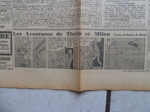 Tintin journal soir num - /,