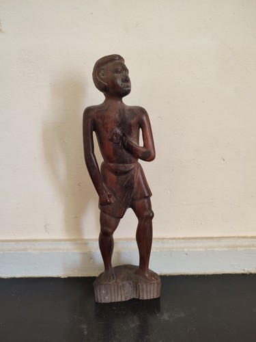 Statuette africaine bois - en,