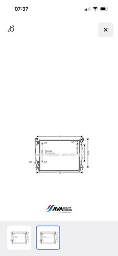 Radiateur eau moteur audi - radiateur,