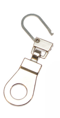 Zipper 4cm argent - zipper, métal