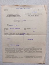 contrat embauchage ouvrier