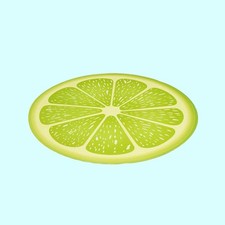  Tapis d'entrée de tapis de glissement de chaux rafraîchissant créatif Tapis