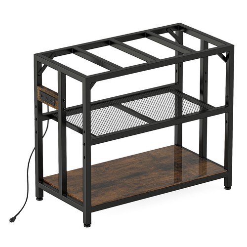Aquarium stand rustic brown - stand,