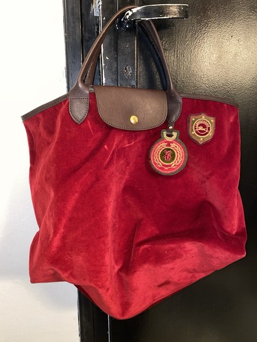 Jolie sac longchamp - sac, velours