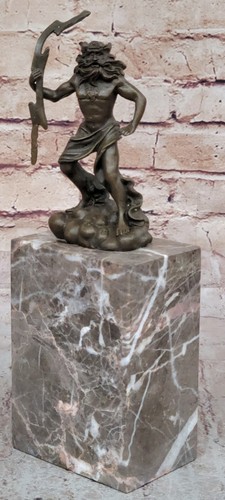 Sculpture bronze zeus - bronze,