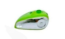 CONVIENT POUR RÉSERVOIR EN ACIER CHROMÉ PEINT VERT CATALINA BSA GOLD STAR SCR...
