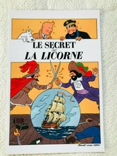CARTE POSTALE 15X10 TINTIN