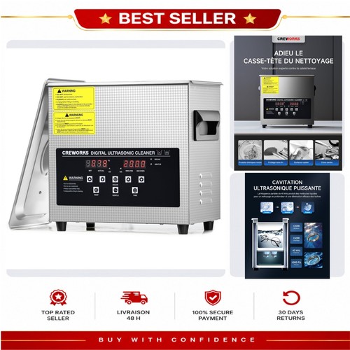 Creworks nettoyeur ultrasons - nettoyeur,