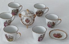 6 Tasses en véritable