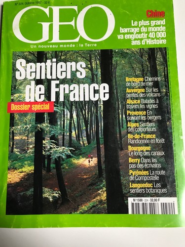Magazine geo sentiers - magazine, de