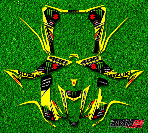 Ltz 400 suzuki wrap graphics - ltz,