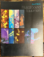 Altec 421-8H VOTT 9477B 421A 1209B 1225A 511B 811B  15pg Dealer Catalog *Orig*