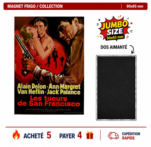 Magnet frigo alain delon - alain,