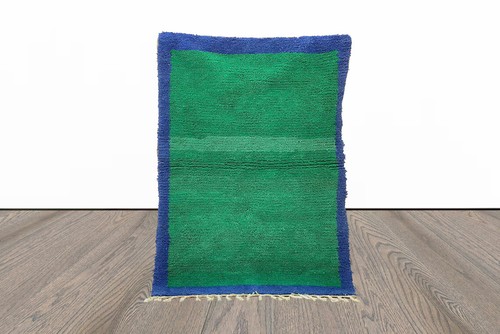 Tapis berbère vert marocain