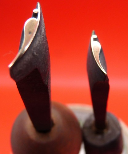 Pair gilding irons antique - pair,