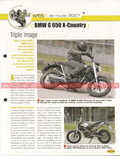 Bmw g650 country - bmw, 2007