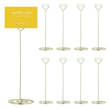  Porte Photo Pince Clips D'images Détenteurs De Cartes Métalliques