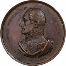 Belgique, Médaille, Léopold