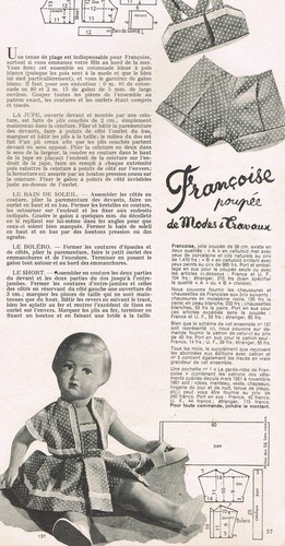 Page poupée françoise - page,