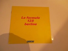 BROCHURE FIAT 128 BERLINE 1974