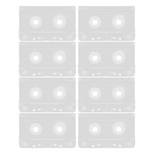 8 Pcs Cassettes Audio Vierges