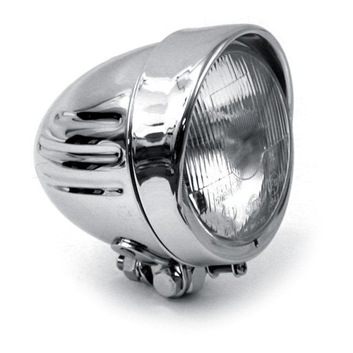 Phare ribbed chromé - ribbed,