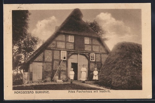 Carte postale burhave - postale,