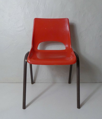 Chaise enfant plastique rouge - enfant,