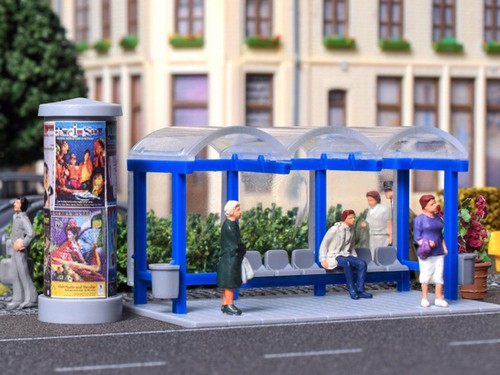 Kibri arrêt bus ho 1 - de, 1/87