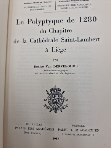 Livre sur polyptyque de - livre,